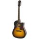 Epiphone AJ-210CE Outfit Acoustic Guita, Vintage Sunburst