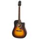 Epiphone Masterbilt DR-400MCE Acoustic Guitar, Vintage Sunburst