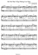 Hà Nội Mùa Vắng Nhưng Cơn Mưa – Hồng Nhung - Piano Sheet