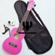 COMBO ĐÀN UKULELE CONCERT HỒNG ĐẬM + BAO VẢI + CAPO + TUNER