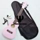 COMBO ĐÀN UKULELE CONCERT HỒNG NHẠT + BAO VẢI + CAPO + TUNER