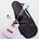 COMBO ĐÀN UKULELE CONCERT HỒNG NHẠT + BAO VẢI + MÁY LÊN DÂY