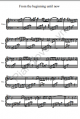 From The Beginning Until Now - Winter Sonata - Piano Sheet