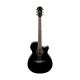 Ibanez AEG8E-BK Acoustic Guitar, Black