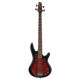 Ibanez GSR370-TRS 4-String Electric Bass, Rosewood Neck