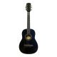 Đàn Guitarlele Guitar Mini Model Woim-30C Có 6 Dây Khoá Đúc Size 1/4 30 Inch Bằng Gỗ Nhập Khẩu-Đen