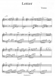 Letter - Yiruma - Piano Sheet