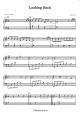 Looking Back - Yiruma - Piano Sheet