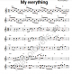 My Everything - Sheet Music