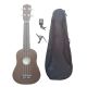 Đàn Ukulele Soprano 35A15 tặng kèm bao vải, capo nâng tông và máy lên dây điện tử - Màu nâu