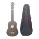 Đàn Ukulele WOIM Soprano tặng kèm bao vải - Màu nâu
