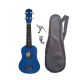 COMBO ĐÀN UKULELE SOPRANO XANH NAVY + BAO DA + CAPO + TUNER