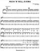 Rock ‘N’ Roll Is King - Jeff Lynne - Piano Sheet