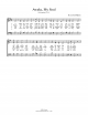 Awake, My Soul - Piano Sheet