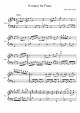 B minor for Piano - Piano Sheet