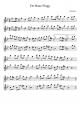 De blaue Flagg - Piano Sheet