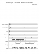 Introduçao a Morte da Politica no Mundo - Piano Sheet