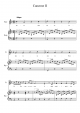 CANZONE II  Millico - Piano Sheet