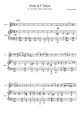 Suite in F Major - II - Aria from Dido and Aeneas - Piano Sheet