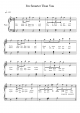 I'm Smarter Than You - Piano Sheet