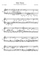 Slide Theme from Super Mario 64 - Piano Sheet