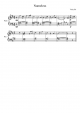 Nameless - Piano Sheet