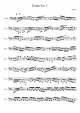 Tuba Etude No. 1 - Piano Sheet