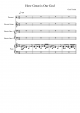 How Great is our God/How Great Thou Art Chris Tomlin (Karaoke) - Piano Sheet