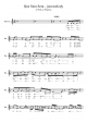 Que Sera Sera - just melody - Piano Sheet