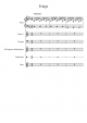 Fringe (main theme) - Piano Sheet