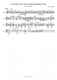 So Sorry (for Not Understanding You) - Piano Sheet
