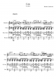 Cats - Piano Sheet