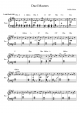 Duel Masters - Piano Sheet