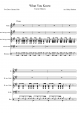 What You Know - Piano Sheet