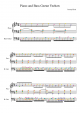Piano and Bass Finding Their Place - Piano Sheet