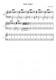 Virou Bagunça - Piano Sheet