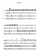 Skyrim Trombone Quartet - Piano Sheet