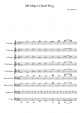 Bb Major Chord Prog. - Piano Sheet