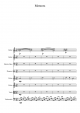 Meteors - Piano Sheet