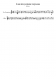 Canción popular mejicana - Piano Sheet