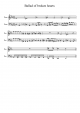 Ballad Of Broken Hearts - Piano Sheet