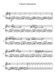 Chosen Summoner - Piano Sheet