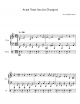 avast your ass (D major) - Piano Sheet