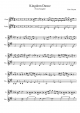 Kingdom Dance - Piano Sheet