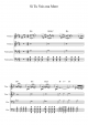 Si Tu Vois ma Mere - Piano Sheet