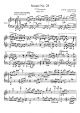 Sonate No. 28, 2nd Movement - Piano Sheet