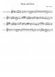 Body and Soul - Piano Sheet