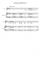 Always and forever - Piano Sheet