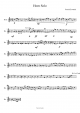 Horn Solo - Piano Sheet