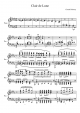 Piano clair de lune - Piano Sheet